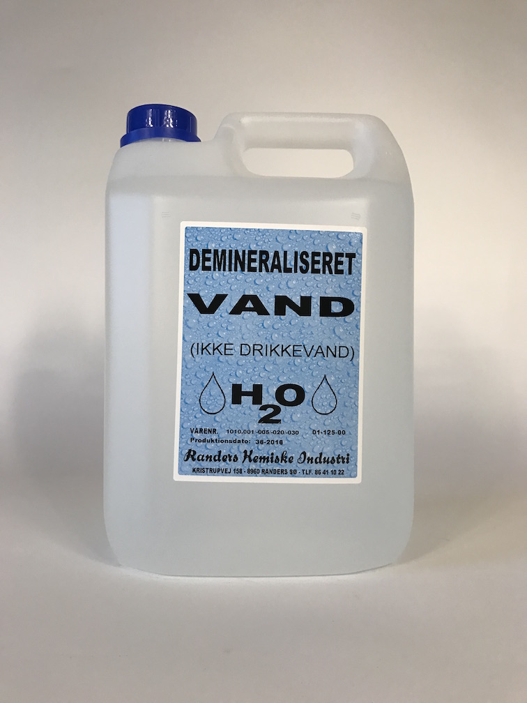 Demineraliseret vand